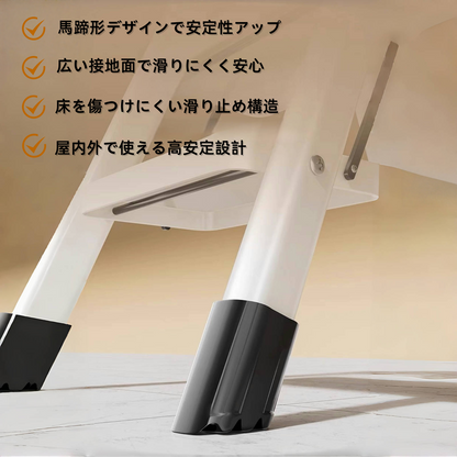 【昇匠】脚立 折りたたみ ステップスツール 軽量設計 耐荷重125KG 滑り止め付き 踏み台 組立不要 収納可能