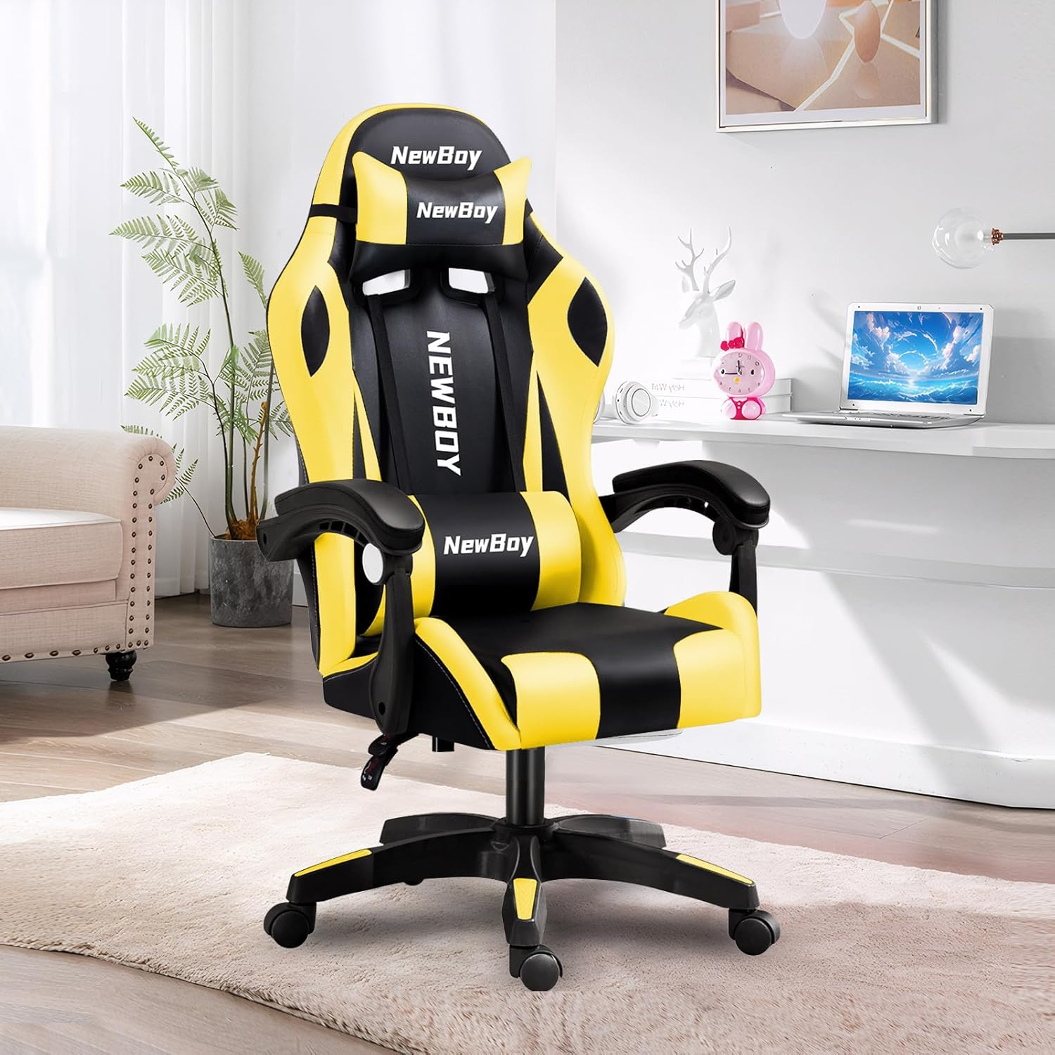 ゲーミングチェア gaming chair オフィスチェア オットマン オフィス ゲーミングチェア❣️オフィスチェア オットマン ゲーム用