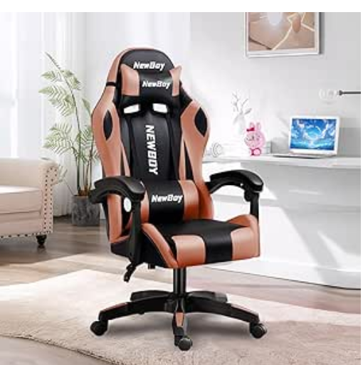 NewBoy ゲーミングチェア gaming chair オフィスチェア オットマン オフィス ゲーム用 リクライニング デスク/パソコンチェア 疲れない 椅子 テレワーク 06