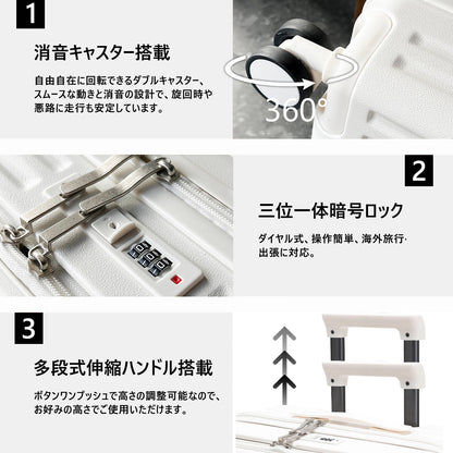 スーツケース フロントオープン 機内持ち込み キャリーケース usbポート付き キャリーバッグ カップホルダー付き パソコン収納ポケット 前開き 荷物フック 充電機能 トップオープン機能 オシャレ 海外旅行出張 修学 08