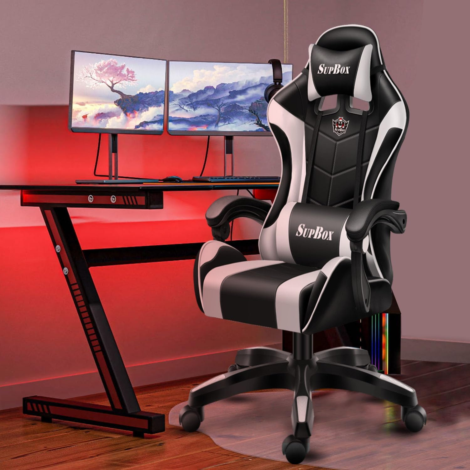 NEWBOY ゲーミングチェア 未使用品 NewBoy ゲーミングチェア パソコンチェア 疲れない ゲーム用 ブラック